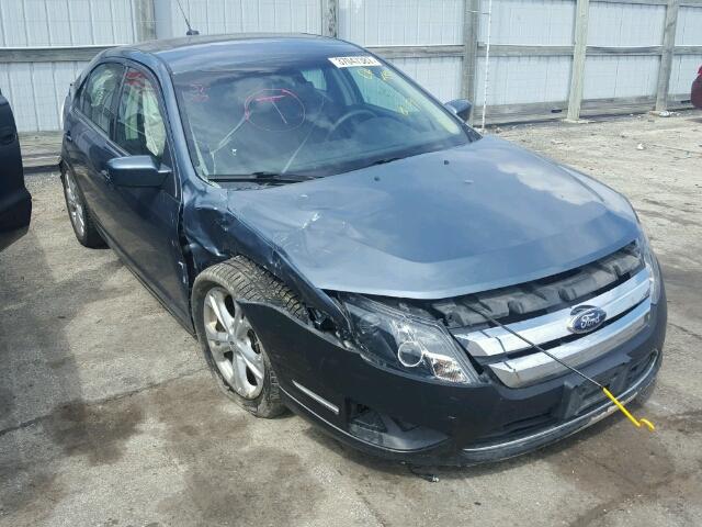 3FAHP0HA2CR281546 - 2012 FORD FUSION SE BLUE photo 1