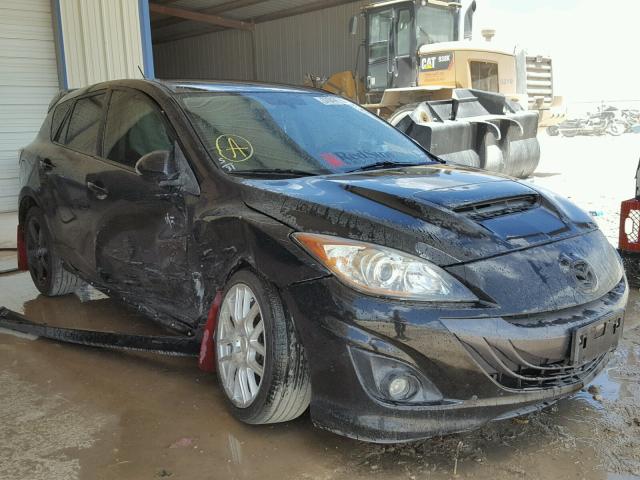 JM1BL1H39A1270585 - 2010 MAZDA SPEED 3 BLACK photo 1