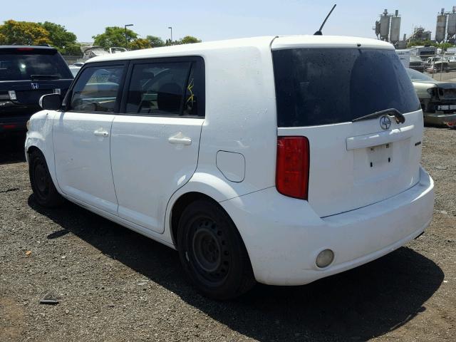 JTLKE50E081052774 - 2008 TOYOTA SCION XB თეთრი ფოტო 3