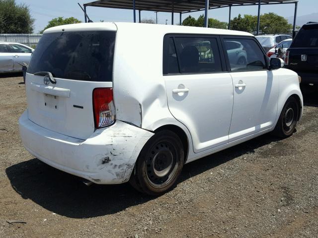 JTLKE50E081052774 - 2008 TOYOTA SCION XB თეთრი ფოტო 4