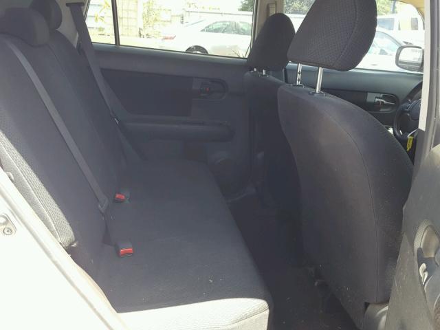 JTLKE50E081052774 - 2008 TOYOTA SCION XB თეთრი ფოტო 6