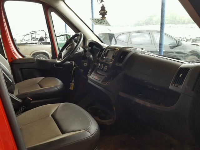 3C6TRVDG6FE509640 - 2015 RAM PROMASTER 红色 照片 5