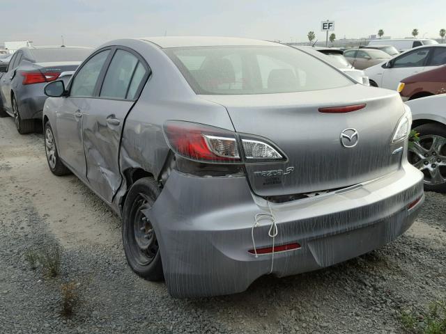 JM1BL1UP7D1739153 - 2013 MAZDA 3 I SILVER photo 1