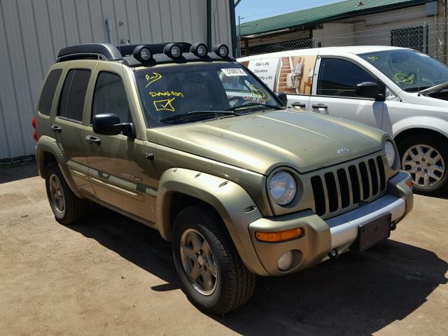 1J4GL38K43W522610 - 2003 JEEP LIBERTY RE GREEN photo 1