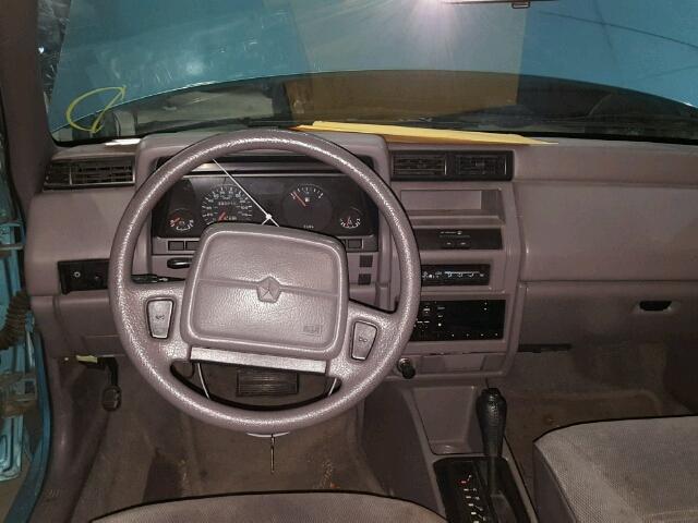 1B3AP28K6RN228586 - 1994 DODGE SHADOW BLUE photo 9