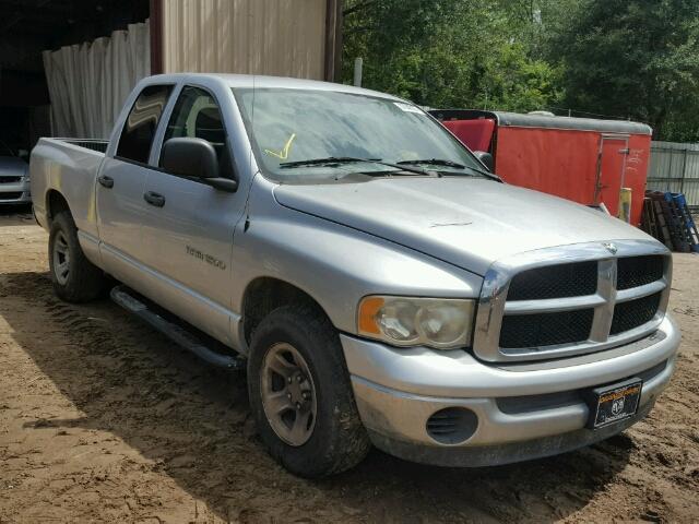 1D7HA18NX4J285110 - 2004 DODGE RAM 1500 S SILVER photo 1