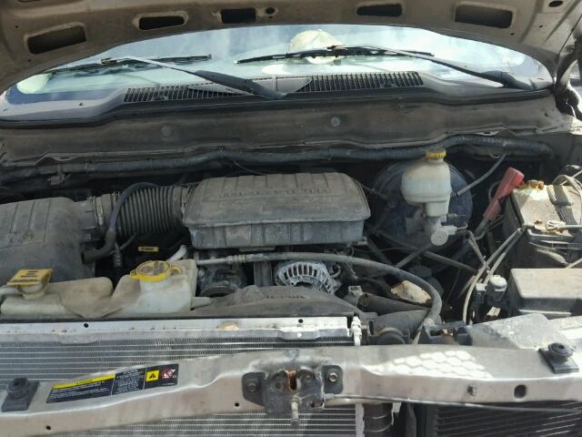 1D7HA18NX4J285110 - 2004 DODGE RAM 1500 S SILVER photo 7