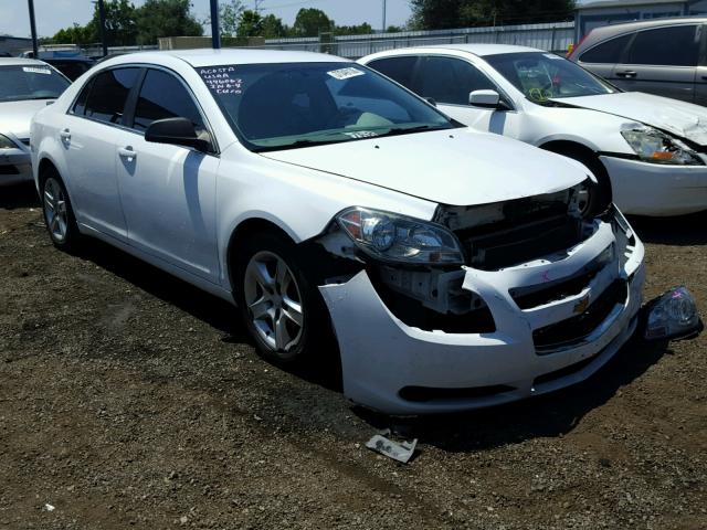 1G1ZB5E1XBF118629 - 2011 CHEVROLET MALIBU LS WHITE photo 1