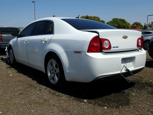 1G1ZB5E1XBF118629 - 2011 CHEVROLET MALIBU LS WHITE photo 3