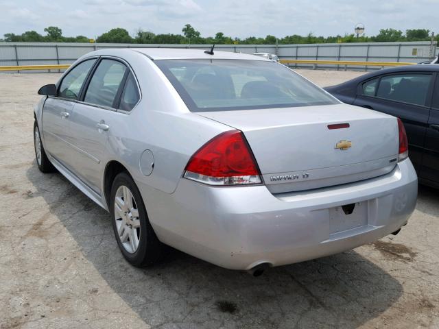 2G1WB5E37F1161441 - 2015 CHEVROLET IMPALA LIM SILVER photo 3