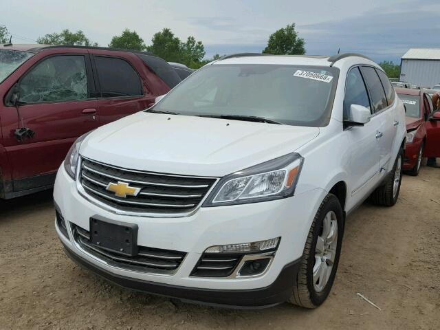 1GNKVJKD5HJ342976 - 2017 CHEVROLET TRAVERSE P WHITE photo 2