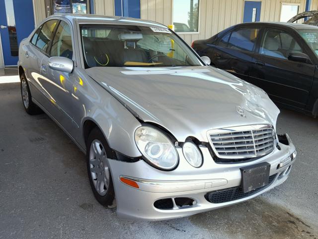 WDBUF26J25A824688 - 2005 MERCEDES-BENZ E 320 CDI SILVER photo 1