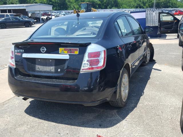 3N1AB6AP1BL666418 - 2011 NISSAN SENTRA 2.0 BLACK photo 4