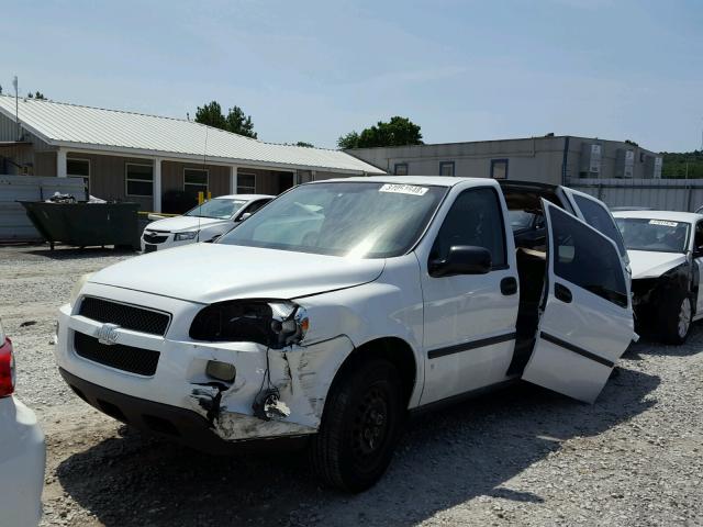 1GNDV13L86D228108 - 2006 CHEVROLET UPLANDER WHITE photo 2