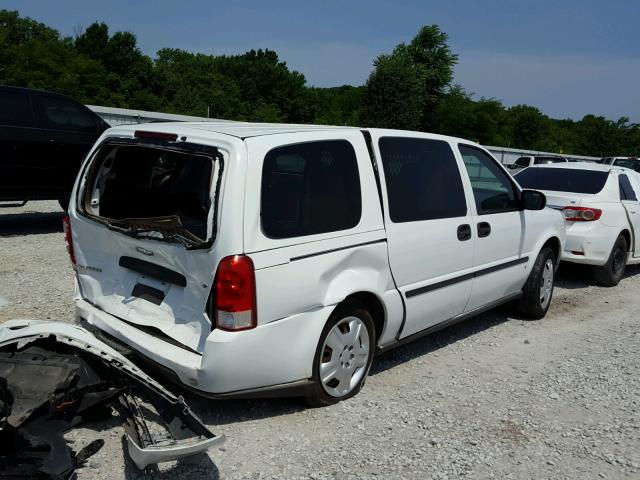 1GNDV13L86D228108 - 2006 CHEVROLET UPLANDER WHITE photo 4