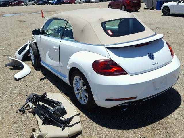 3VW517AT6HM802837 - 2017 VOLKSWAGEN BEETLE S/S 白色 照片 3