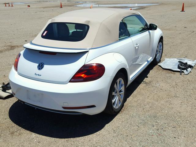 3VW517AT6HM802837 - 2017 VOLKSWAGEN BEETLE S/S 白色 照片 4