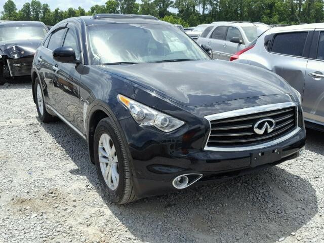 JN8CS1MU9EM452298 - 2014 INFINITI QX70 BLACK photo 1