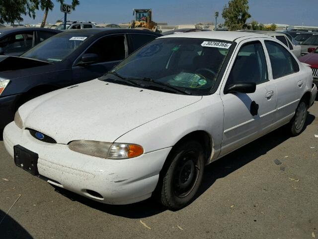 1FALP6539VK157879 - 1997 FORD CONTOUR BA WHITE photo 2