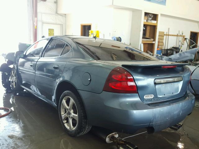 2G2WC58C461228713 - 2006 PONTIAC GRAND PRIX GRAY photo 3