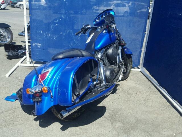 JKBVNRJ16CA005310 - 2012 KAWASAKI VN1700 J BLUE photo 4