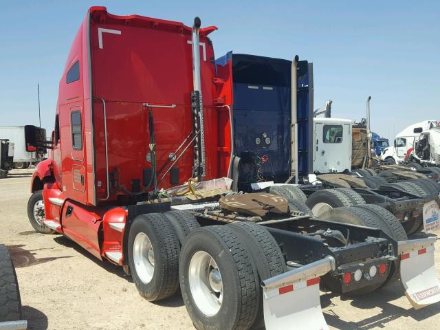 1XKYD49X4GJ487985 - 2016 KENWORTH CONSTRUCTI RED photo 3