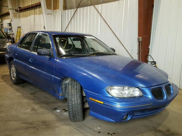 1G2NE52T9TC772578 - 1996 PONTIAC GRAND AM S 蓝色 照片 1