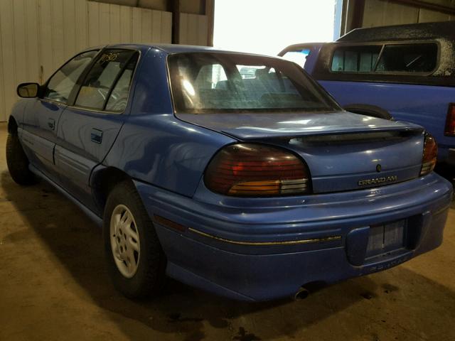 1G2NE52T9TC772578 - 1996 PONTIAC GRAND AM S 蓝色 照片 3