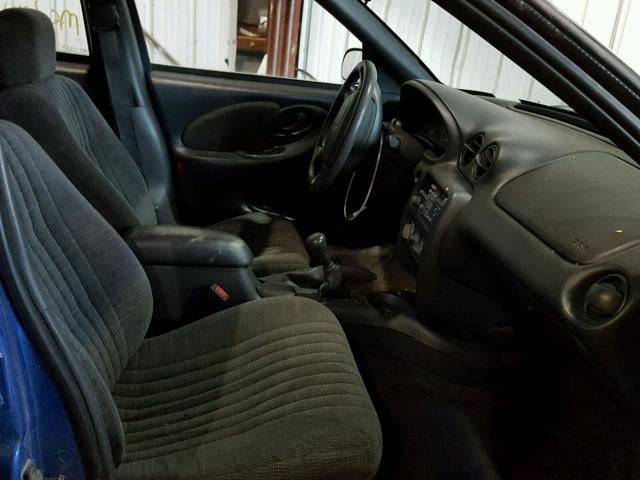 1G2NE52T9TC772578 - 1996 PONTIAC GRAND AM S 蓝色 照片 5