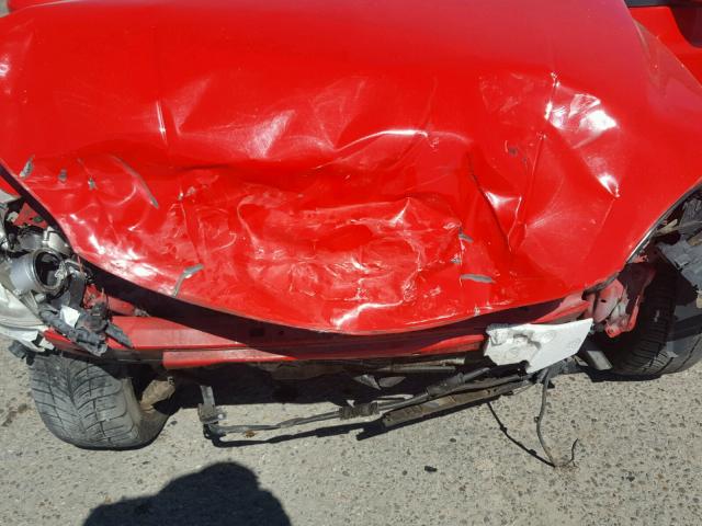 JM1BK34LX71675741 - 2007 MAZDA SPEED 3 RED photo 7