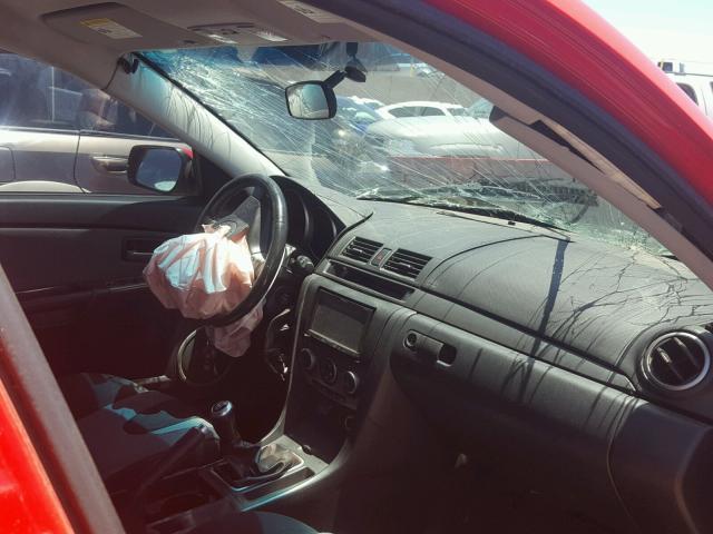 JM1BK34LX71675741 - 2007 MAZDA SPEED 3 RED photo 9