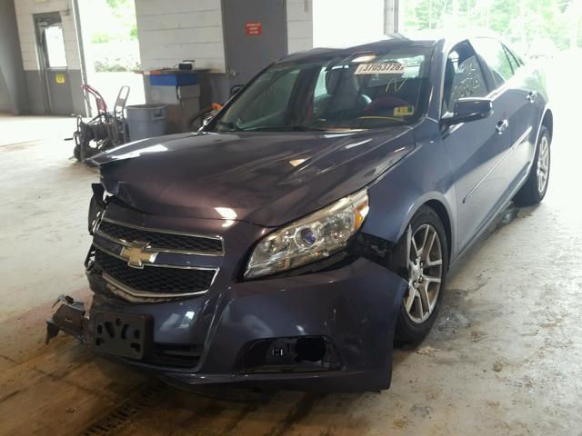 1G11C5SA7DF217295 - 2013 CHEVROLET MALIBU 1LT BLUE photo 2