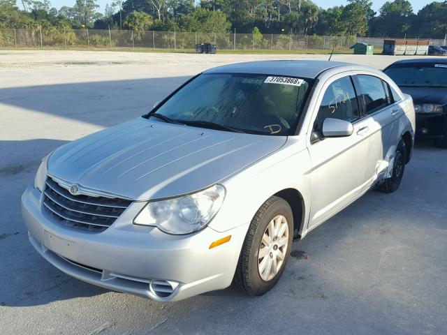 1C3LC46K97N515908 - 2007 CHRYSLER SEBRING SILVER photo 2