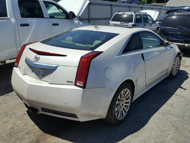 1G6DL1ED2B0155164 - 2011 CADILLAC CTS PERFOR WHITE photo 4