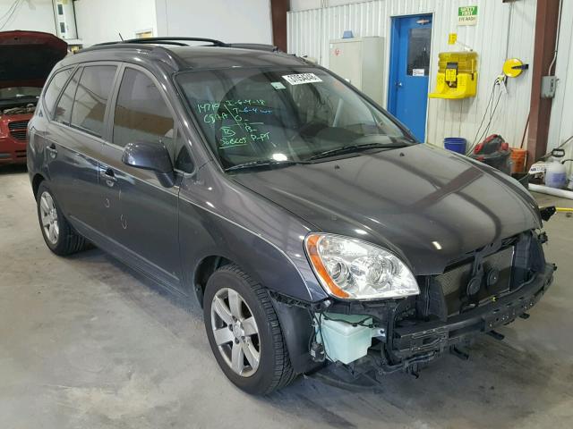 KNAFG526077050884 - 2007 KIA RONDO LX BLACK photo 1