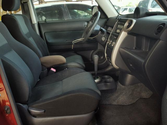 JTLKT324764064799 - 2006 TOYOTA SCION XB მუქწითელი ფოტო 5