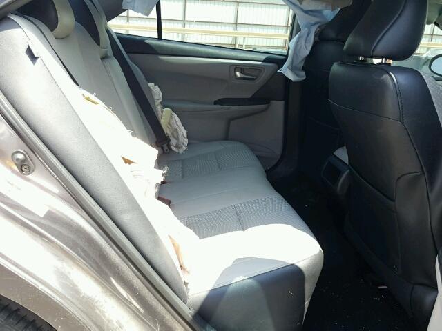 4T1BF1FK5FU112022 - 2015 TOYOTA CAMRY LE ნაცრისფერი ფოტო 6