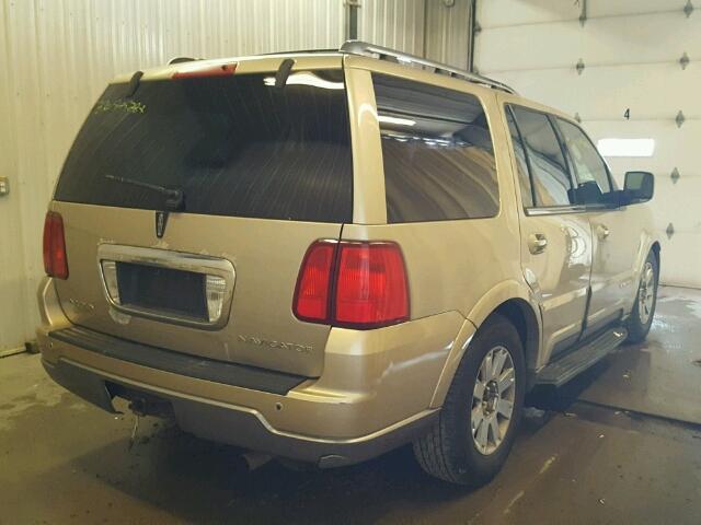 5LMFU28R74LJ15561 - 2004 LINCOLN NAVIGATOR TAN photo 4