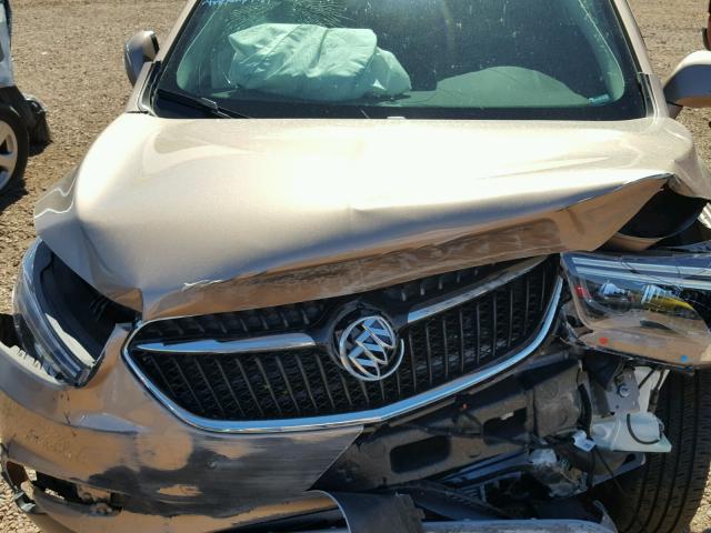 KL4CJDSB7JB514119 - 2018 BUICK ENCORE PRE BROWN photo 7