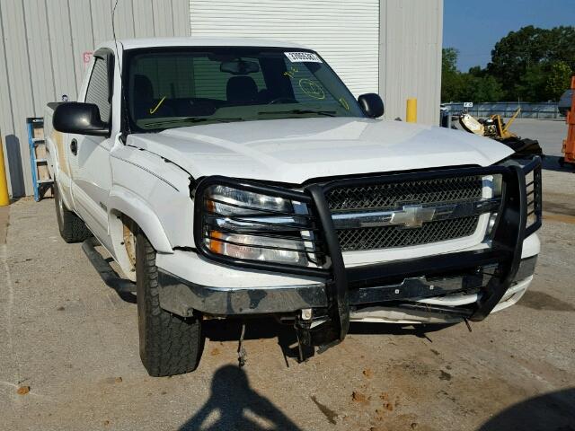 1GCEK14T54Z294037 - 2004 CHEVROLET SILVERADO WHITE photo 1