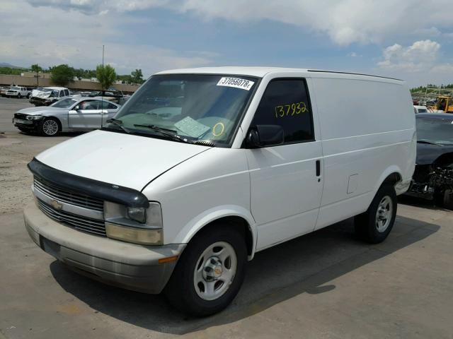 1GCDM19X34B127007 - 2004 CHEVROLET ASTRO WHITE photo 2