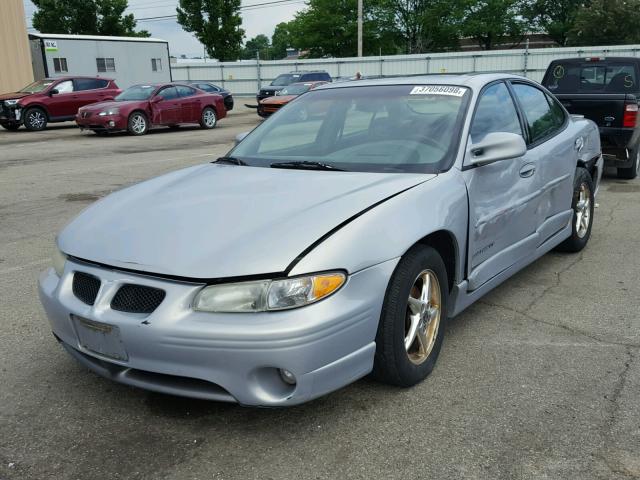 1G2WP52K7YF303467 - 2000 PONTIAC GRAND PRIX SILVER photo 2