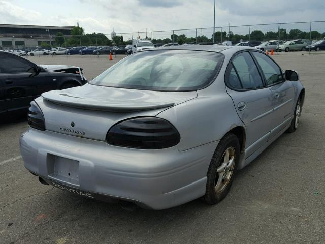1G2WP52K7YF303467 - 2000 PONTIAC GRAND PRIX SILVER photo 4