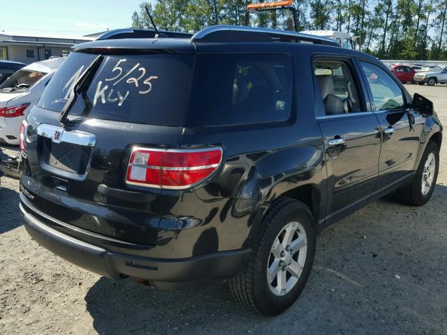 5GZER23D49J208216 - 2009 SATURN OUTLOOK XR შავი ფოტო 4