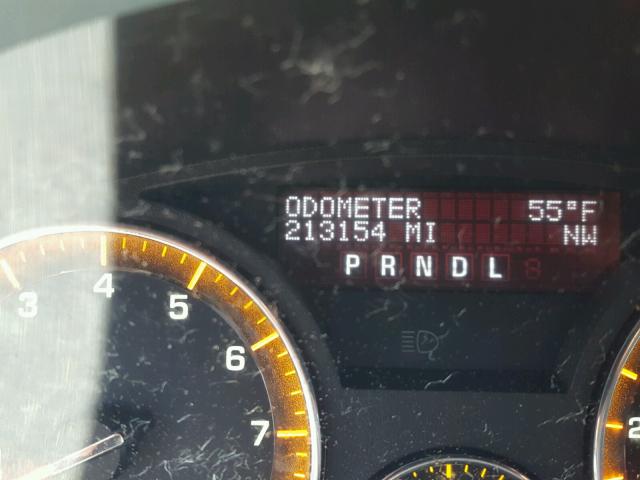 5GZER23D49J208216 - 2009 SATURN OUTLOOK XR შავი ფოტო 8