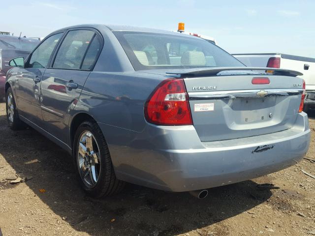 1G1ZU57N87F142588 - 2007 CHEVROLET MALIBU LTZ 蓝色 照片 3