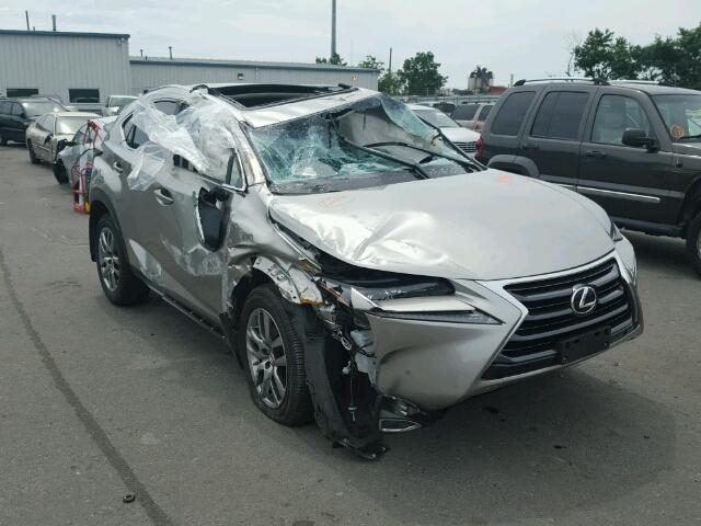 JTJBARBZ4G2089816 - 2016 LEXUS NX 200T GRAY photo 1