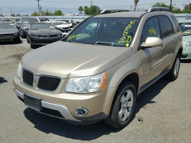 2CKDL63F166084625 - 2006 PONTIAC TORRENT GOLD photo 2