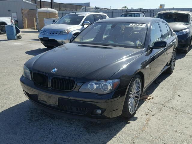 WBAHL83508DT12305 - 2008 BMW ALPINA B7 BLACK photo 2