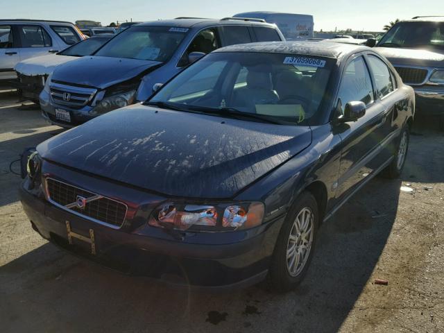 YV1RS61T842366693 - 2004 VOLVO S60 BLUE photo 2